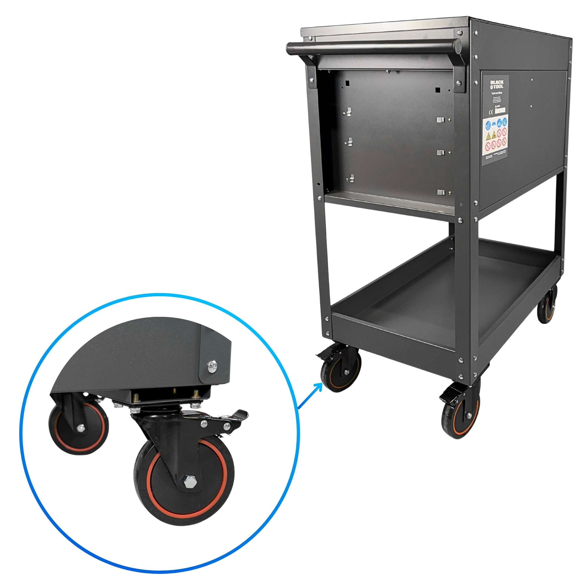 BL-5004 Dielenský vozík Gear Prázdny 5 zásuviek (19)